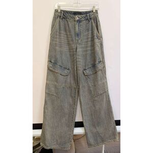 Cargo Denim Dirty Wash